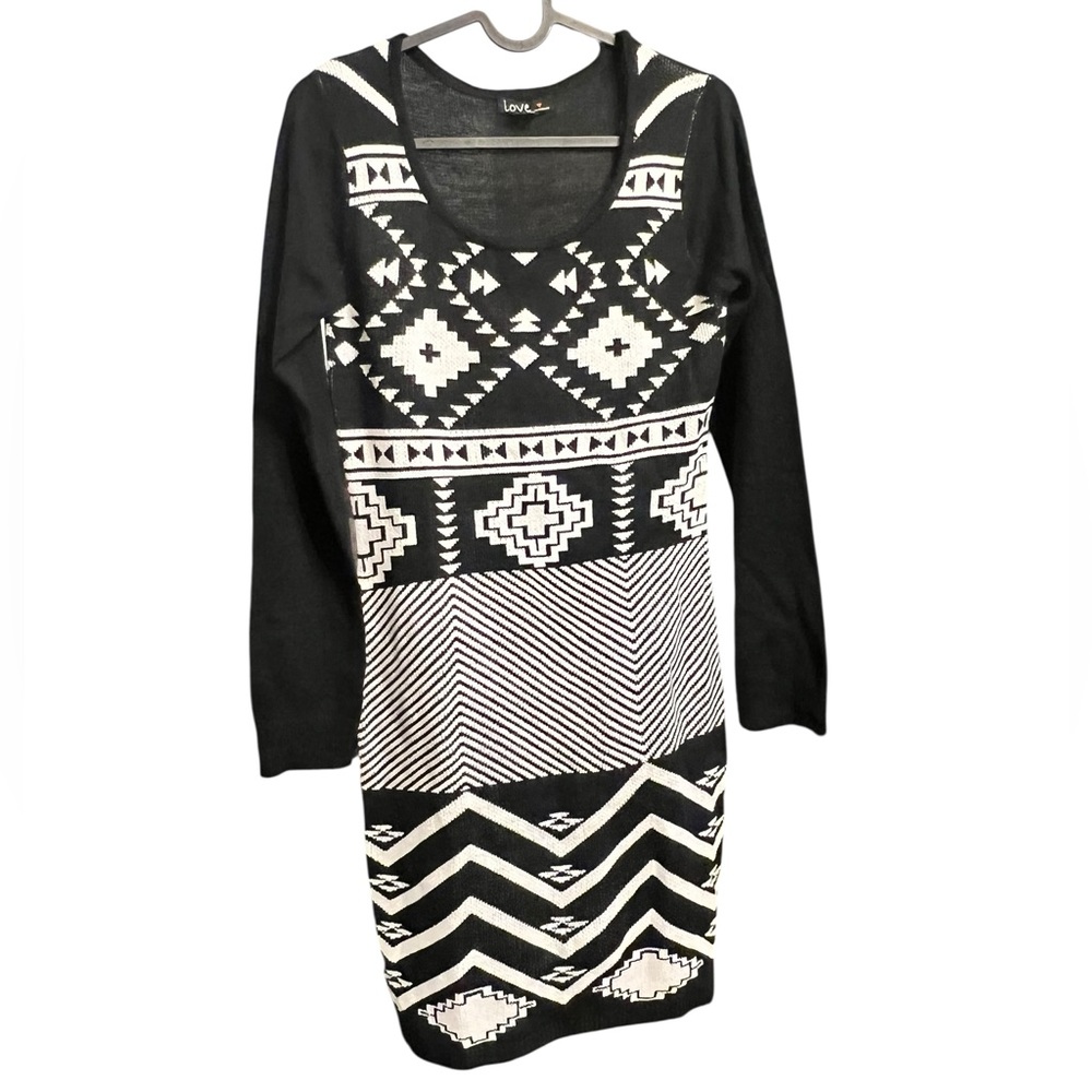 Love by Chelsey lightweight sweater dress medium